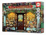 Puzzle The Fine Cheese Shop Educa 2000 dielov a Fix lepidlo