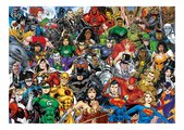 Puzzle Justice League Extreme Educa 1000 dielov a Fix lepidlo