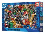 Puzzle Justice League Extreme Educa 1000 dielov a Fix lepidlo