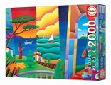 Puzzle Philip Stanton Penelope Waits Educa 2000 dielov a Fix lepidlo