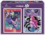 Puzzle Villains versus Princesses Disney Educa 2x500 dielov a Fix lepidlo