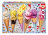 Puzzle Ice Cream Educa 500 dielov a Fix lepidlo