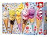 Puzzle Ice Cream Educa 500 dielov a Fix lepidlo