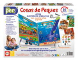 Náučná hra s interaktívnym perom Little Things Pen Educa so zvukom 8 stránok so 16 témami v španielčine od 24 mes