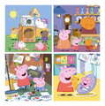 Puzzle Peppa Pig Progressive Educa progresívne 12-16-20-25 dielov