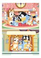 Drevené puzzle Bluey Educa 2x16 dielov