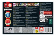 Puzzle panoramatické Guernica Pablo Picaso Miniature Educa miniatúrne 1000 dielov a Fix lepidlo