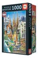 Puzzle Collage Gaudi Miniature Educa miniatúrne 1000 dielov a Fix lepidlo