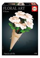 Kreatívne tvorenie Biele ruže Floral Art White Roses Educa poskladaj si vlastnú kyticu od 14 rokov