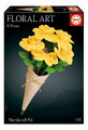 Kreatívne tvorenie Žlté ruže Floral Art Yellow Roses Educa poskladaj si vlastnú kyticu od 14 rokov