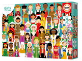 Puzzle Girls of the World Educa 300 de piese, de la 8 ani