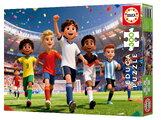 Puzzle Soccer World Educa 300 dielov od 8 rokov EDU20495
