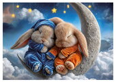 Puzzle Bunny Dreams Educa 100 de piese de la 6 ani