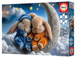 Puzzle Bunny Dreams Educa 100 de piese de la 6 ani