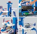 Garáž policajná stanica Creatix Police Station Majorette 3-poschodová s výťahom a policajným autíčkom od 5 rokov
