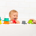 Skladacia veža do vane Stack O' Fun Infantino s mlynčekom od 9 mes INF205039