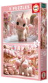 Puzzle Sweet Unicorns Educa 2x48 de piese