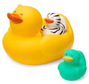Kačička s kačiatkami do vane Bath Duck'n Family Infantino od 6 mes