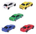 Autíčka Japan Series 5 Pieces Giftpack Majorette kovové s odpružením dĺžka 7,5 cm sada 5 druhov v darčekovom balení