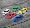 Autíčka Japan Series 5 Pieces Giftpack Majorette kovové s odpružením dĺžka 7,5 cm sada 5 druhov v darčekovom balení
