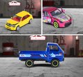 Autíčka Japan Series Bonus Pack Majorette kovové s odpružením a zberateľským boxom 7,5 cm dĺžka 5 druhov