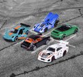 Autíčka Porsche Motorsport 5 Pieces Giftpack Majorette kovové dĺžka 7,5 cm sada 5 druhov v darčekovom balení