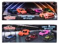 Autíčka Light Racer 5 Pieces Giftpack Majorette kovové dĺžka 7,5 cm sada 5 druhov v darčekovom balení