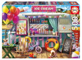 Puzzle Ice Cream Van Educa 500 dílků a Fix lepidlo