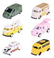 Autíčko French Touch Deluxe Cars Majorette kovové s odpružením a zberateľským boxom dĺžka 7,5 cm 6 rôznych druhov