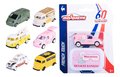 Autíčko French Touch Deluxe Cars Majorette kovové s odpružením a zberateľským boxom dĺžka 7,5 cm 6 rôznych druhov