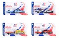 Autíčko s prívesom French Touch Trailer Majorette kovové s odpružením dĺžka 13 cm 4 rôzne druhy