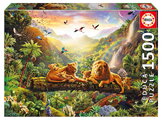 Puzzle The Lion three bridge Educa 1500 dílků a Fix lepidlo
