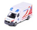 Autíčko zásahové S.O.S. Vehicles Majorette otvárateľné 7,5 cm dĺžka 6 rôznych druhov
