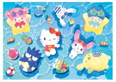 Puzzle Hello Kitty & Friends Educa 500 de piese și lipici Fix de la 11 ani