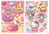 Puzzle Hello Kitty & Friends Educa 2x500 de piese de la 11 ani