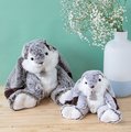 Plyšový zajačik Bunny Marius Histoire d’ Ours v darčekovom balení sivý 30 cm od 0 mes