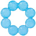 Chladiace hryzátko Water Teether Aqua Infantino vhodné do chladničky modré od 0 mes