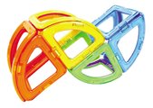 Stavebnica magnetická Oblúky Curve Set Basic Magformers 20 dielov