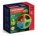 Stavebnica magnetická Oblúky Curve Set Basic Magformers 20 dielov