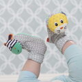 Papučky s hrkálkou Zebra & Tiger Foot Rattle Infantino od 0 mes INF206893-00