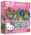 Spoločenská hra Hello Kitty World Tour Educa dosková hra pre 2 hráčov od 5 rokov v španielčine, angličtine, francúzštine a portugalčine  EDU20695
