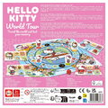 Spoločenská hra Hello Kitty World Tour Educa dosková hra pre 2 hráčov od 5 rokov v španielčine, angličtine, francúzštine a portugalčine  EDU20695