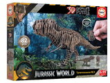 Puzzle dinosaurus T-Rex 3D Creature Puzzle Educa dĺžka 61 cm 82 dielov od 6 rokov EDU20716