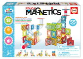 Stavebnice magnetická Dráhy Magnetics Stem Tracks Educa 55 barevných dílků