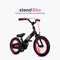 Bicykel a odrážadlo 2v1 Xtend Bike Pink smarTrike rozšíriteľný rám z magnézia s výškovo nastaviteľným sedadlom a riadidlami s prednou brzdou od 3 do 7