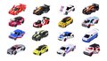 Autíčko pretekárske Racing Cars Majorette so zberateľskou kartičkou 7,5 cm dĺžka rôzne druhy