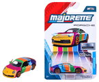 Mașinuță Porsche Premium Majorette 6 tipuri diferite, metal, cu piese mobile, lungime 7,5 cm, 1:64