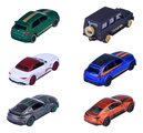 Autíčko Mercedes-AMG Deluxe Majorette kovové 6 rôznych druhov so zberateľským boxom dĺžka 7,5 cm 1:64