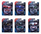 Autíčko Mercedes-AMG Deluxe Majorette kovové 6 rôznych druhov so zberateľským boxom dĺžka 7,5 cm 1:64