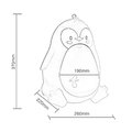Pisoár Penguin čierny od 12 mes